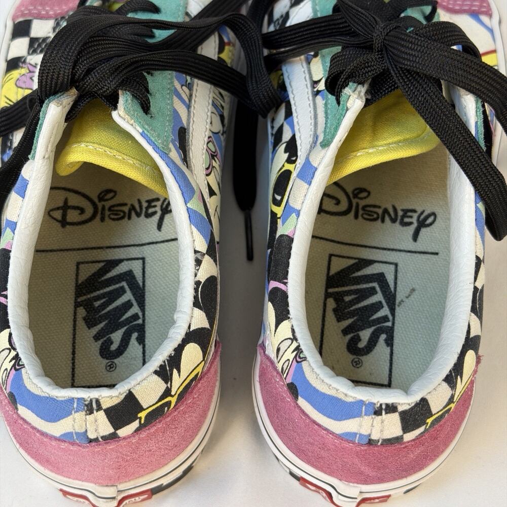 Vans Old Skool Disney 80's Mickey & Minnie Mouse Shoes Size W6.5/M5.5 - Picture 11 of 12